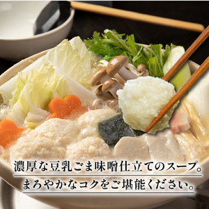 豆乳ごま味噌鍋 2人前 梅の花 梅の花鍋セット【222】