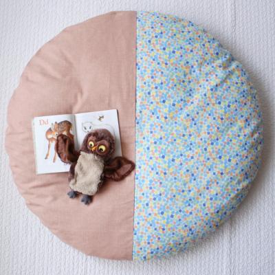 ふるさと納税 京都市 【洛中高岡屋】せんべい座ぶとん (撥水ヌード座布団&amp;洗えるカバーセット)(宝石ミズ&amp;里桜)