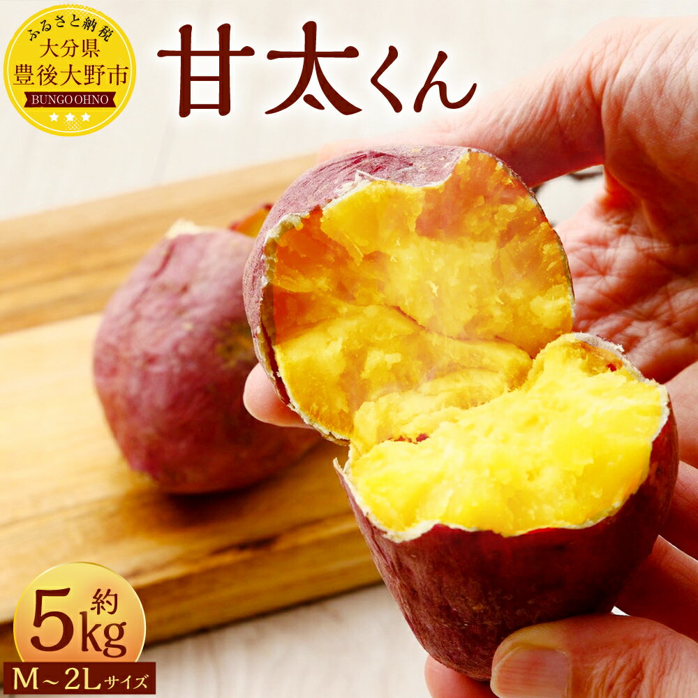 【ふるさと納税】甘太くん 約5kg M～2Lサイズ サイズ指定不可 紅はるか べにはるか さつまいも サツマイモ お芋 芋 焼き芋 おいも 甘藷 野菜 国産 九州 大分県 豊後大野市 送料無料【2025年12月下旬～2026年4月上旬発送予定】