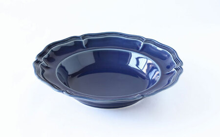 【波佐見焼】ombre de fleur ボウルL アズール 2枚セット 食器 皿【翔芳窯】[FE402]