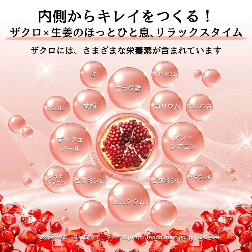 魅惑ザクロ GINGER Boost(福岡市返礼品)【12袋入り】