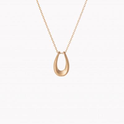 ふるさと納税 一関市 K18 ホースシュー ネックレス レディース アクセサリー