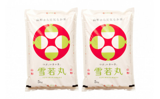 08-30-050　雪若丸定期便(5kg×2袋)12回お届け