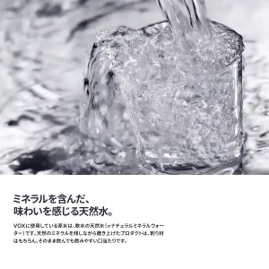 強炭酸水 【12か月定期便】VOX ストレート バナジウム 500ml 35本 炭酸