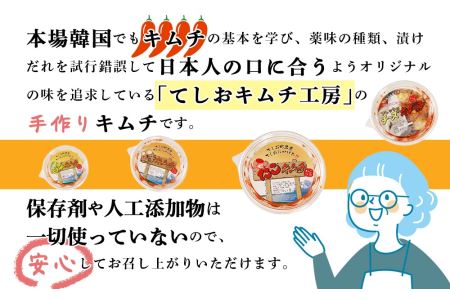 てしおキムチ工房　ランダム4種セット