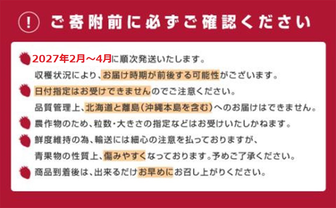 【訳あり.限定品】あまおう.小粒ですが約１２００g（先行受付．２０２７年２月以降発送）.AB380