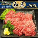 【ふるさと納税】 A5等級 和王 柔らか 赤身 焼肉 900g | 玉名 熊本 黒毛和牛 A5 焼き肉 お肉 肉 牛肉 熊本県産 BBQ 送料無料