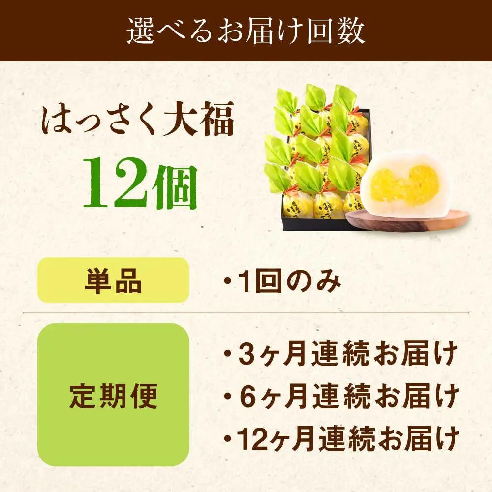 はっさく大福 12個入 [BADH012]大福