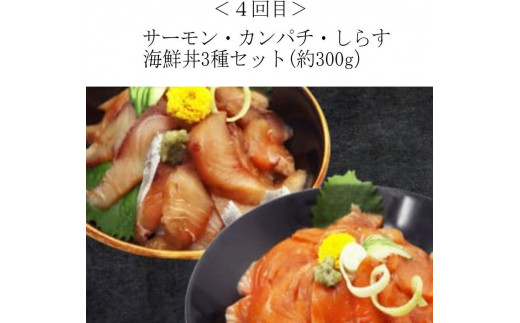 【全4回】困った時の1品に！＼晩ご飯直行／絶品おかず定期便（さば・鰻・サケ・海鮮丼）/定期便 サバ 鮭 うなぎ【tkb304】