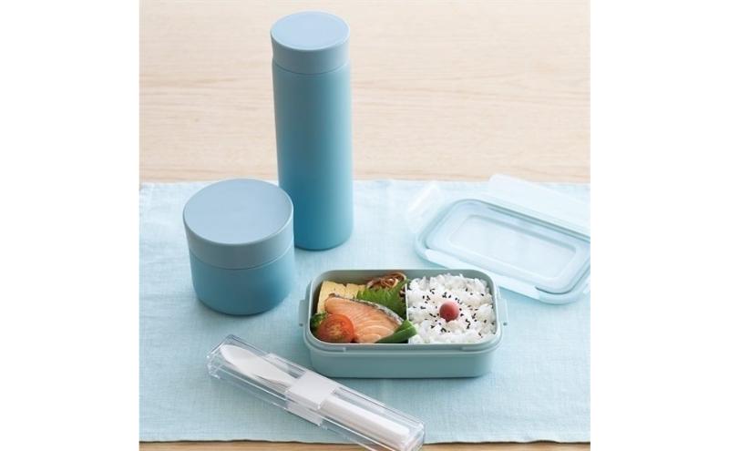 ホームコーディ　シンプルフードジャー 210mL　ブルーグリーン イオンリテール 日用品