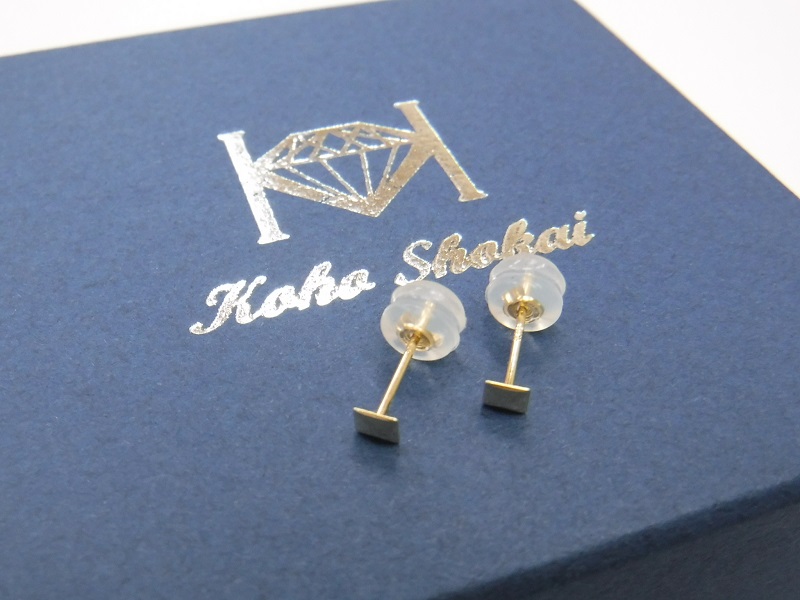 ＜ 甲府ジュエリー ＞K18ｽｸｴｱﾋﾟｱｽ地金(PE7490)