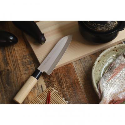 ふるさと納税 関市 濃州正宗作 白木柄 ステンレス和包丁3本セット【三徳包丁、菜切包丁、ペティナイフ】 |  | 01