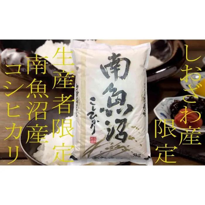【令和7年】【定期便2kg×9ヶ月】しおざわ産限定 生産者限定 南魚沼産コシヒカリ｜定期便