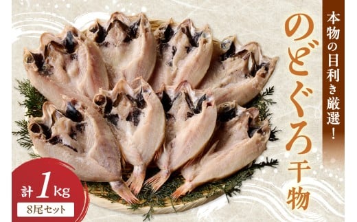 【本物の目利き厳選！】のどぐろ干物（計1kg・8尾セット） 魚 魚介類 高級魚 のどぐろ 干物 【025_0441】