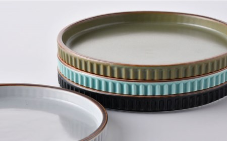 【波佐見焼】ギアシリーズ プレート 小（17.5cm） マットカラー 4枚セット 食器 皿 【大新窯】 [DC99]  波佐見焼