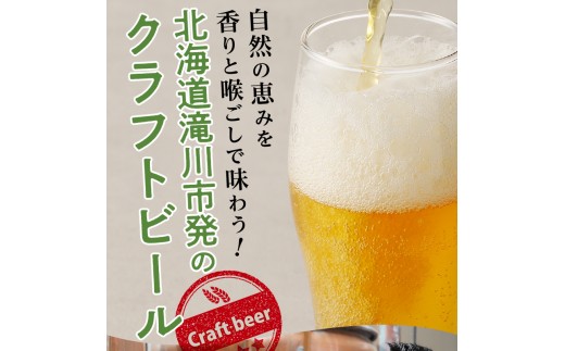 滝川クラフトビール　りんご発泡酒６本セット