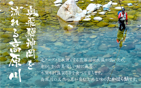 26年利き鮎グランプリ受賞 高原川の天然若鮎の甘露煮 3匹 たかはら鮎 鮎 あゆ アユ 川魚 魚 サカナ 天然 常温 晩酌 おつまみ 魚 川魚 《hida0307》