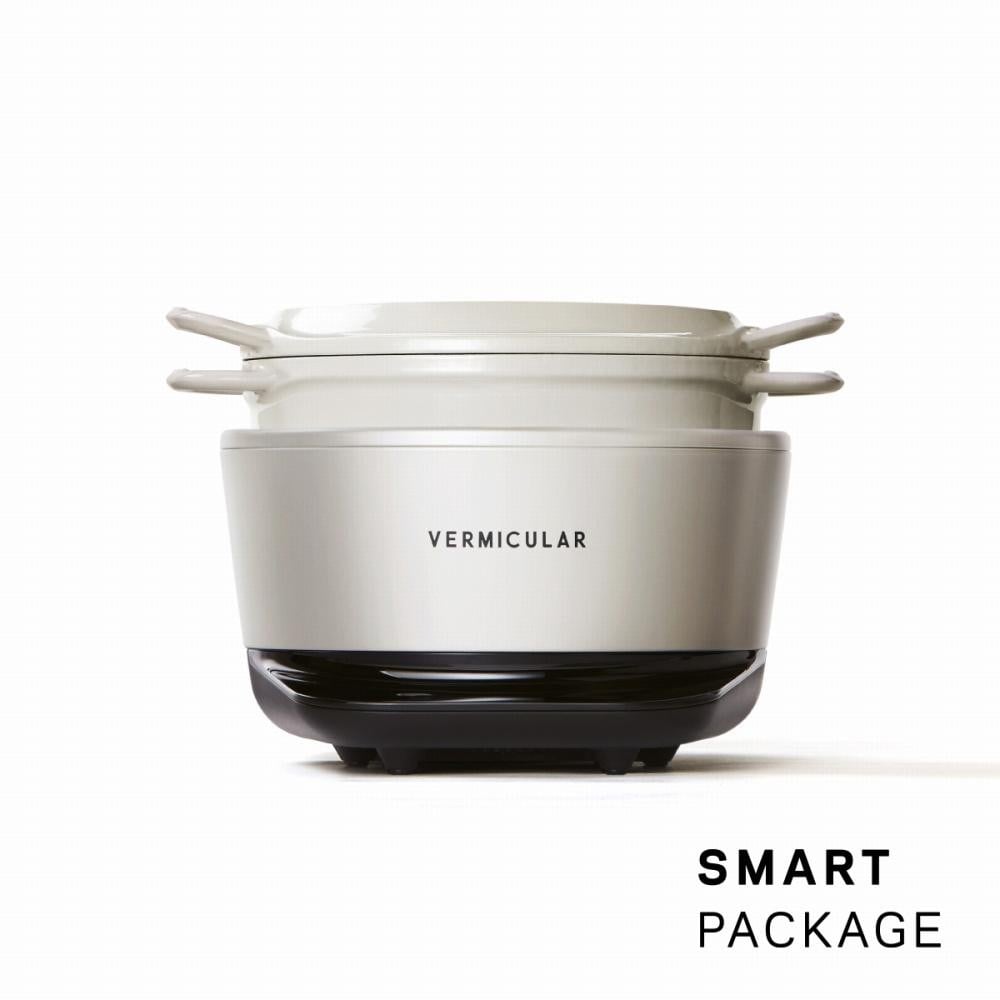 バーミキュラ ライスポットミニ（シーソルトホワイト）【スマートパッケージ】