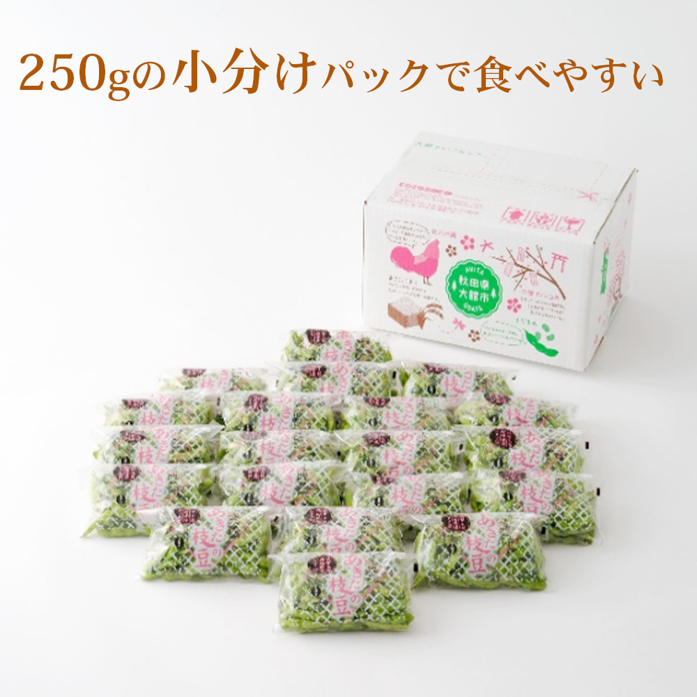 秋田県大館市産「旬の枝豆」5kg　115P3201