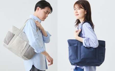 【ネイビー】6ポケット 帆布トート トートバッグ トート バッグ カバン 鞄 倉敷帆布 帆布 シンプル 岡山県 倉敷市
