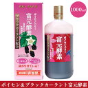 【ふるさと納税】ボイセン＆ブラックカーラント富元酵素 1000ml　【 健康食品 飲料水 新商品 濃縮果汁 酵母菌 ぶどう糖 ジュース 牛乳 乳酸菌 】