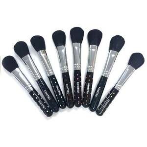 熊野化粧筆 推しカラーブラシ【ブルー】【メイクブラシ 化粧筆 フェイスブラシ チークブラシ 熊野筆 伝統工芸 職人技 高級筆 ギフト 贈り物】 23-91