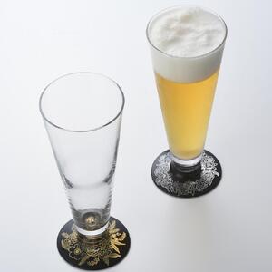 ぬりもん de Verre ピルスナーグラス 蒔絵 ボタニカル ペア