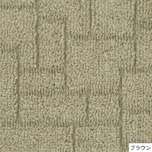 G178(ブラウン:200×200) 防虫・防ダニ・防カビ・抗菌のマルチ機能デザインラグ 2サイズ（ブラウン:200×200）