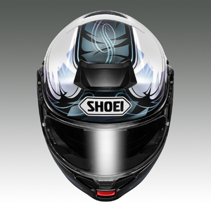 SHOEIヘルメット「NEOTEC 3 BREEZE (BLUE／WHITE)」S フィッティングチケット付き｜フルフェイス フェイスカバー バイク ツーリング ショウエイ [1874]