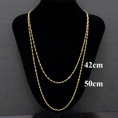 ふるさと納税 山梨市 K24純金ワイドスクリュー25チェーンネックレス42cm |  | 02