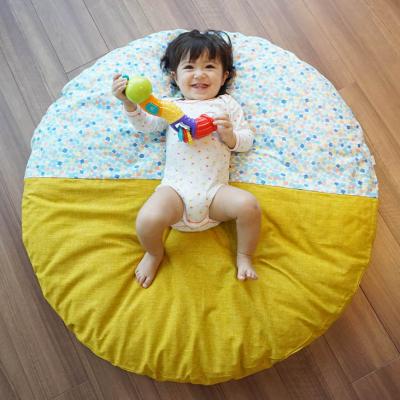 ふるさと納税 京都市 【洛中高岡屋】せんべい座ぶとん (撥水ヌード座布団&amp;洗えるカバーセット)(宝石ミズ&amp;菜の花)