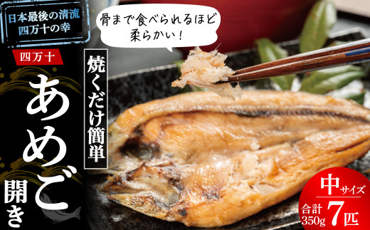 【予約受付】焼くだけ簡単！無投薬で四万十育ちのあめごの開き（中サイズ7匹） Eay-A04 おつまみ バーベキュー BBQ アウトドア アメゴ アマゴ 魚 魚介 川魚 塩焼き あめご あまご 開き 干物