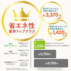 タキズミ LED ペンダントライト RV60049 洋風 6畳用 照明 名張市