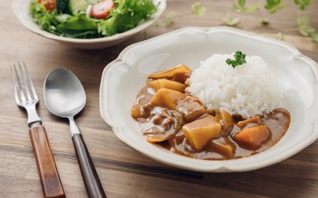 【美濃焼】ティーク アイボリー カレー皿 サラダ鉢 食器セット（各4点合計8点）【うつわやさんーカネ忠】食器 深皿 プレート パスタ皿 サラダボウル ランチ ディナー おしゃれ レンジ対応 食洗機対応