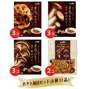 【ふるさと納税】ホクト菌活カレー きのこごはんセット（4種11品）　【小諸市】　お届け：寄附入金確認後、1ヶ月以内に発送いたします