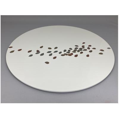 ふるさと納税 海南市 桜丸プレート/白　1枚 |  | 01