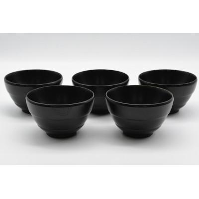 ふるさと納税 海南市 キッズ椀　墨　5個入り　S-4100　