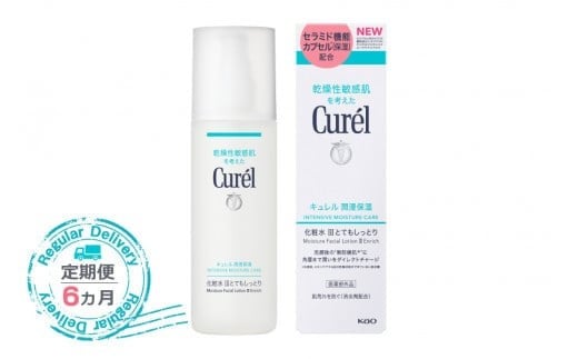 
            【定期便6ヶ月】 花王 キュレル 湿潤保湿 化粧水III とてもしっとり【化粧品 コスメ 敏感肌 乾燥 紫外線 セラミドケア 乾燥肌 保湿ケア 保湿 低刺激 キュレル ローション 潤浸保湿 医薬部外品 肌荒れ スキンケア 潤い 150ml 神奈川県 小田原市 】
          