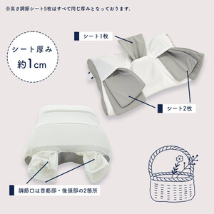 【 枕 】 +フィットピロー 枕 洗濯可 まくら
