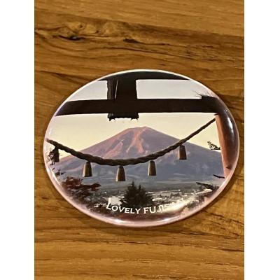 ふるさと納税 山梨県 課題解決型地域活性化富士山オリジナルアイテム 缶バッジ 5個セット |  | 01