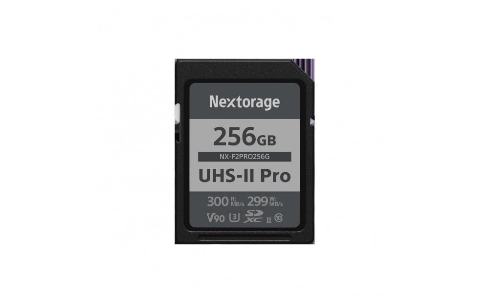 
            NX-F2PROシリーズ UHS-II対応 SDメモリーカード 256GB
          