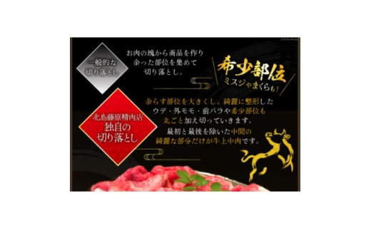 ＜毎月定期便＞訳あり 阿波黒牛 牛上中肉 切り落とし 500g全12回【4090540】