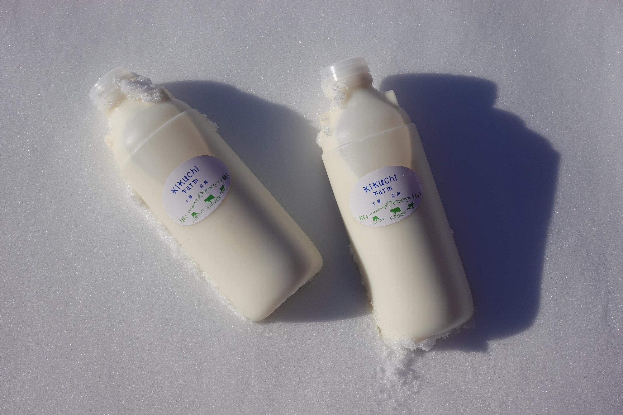 
【定期便】十勝広尾町　菊地ファームの牛乳2本セット×12箇月(AB0006)
