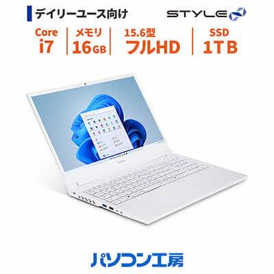 ふるさと納税 出雲市 パソコン工房 15型ノートPC Core i7/SSD/220【42_9-002】