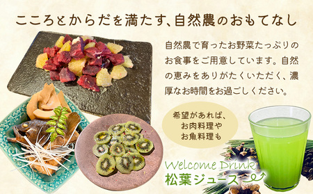 農家民宿 宿泊体験 1泊2食 宿泊