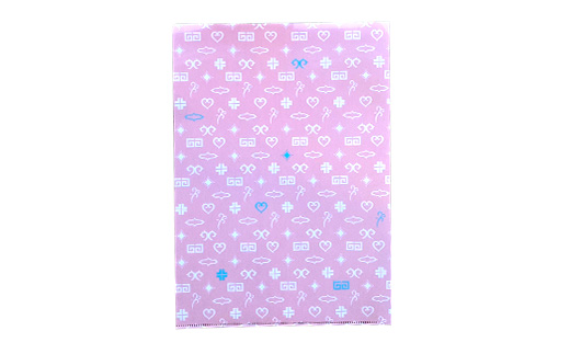 アイヌ文様A4クリアファイル 3枚セット アイヌ 民芸品 北海道 雑貨 グッズ 日用品 民芸 伝統 文様 F4F-1873