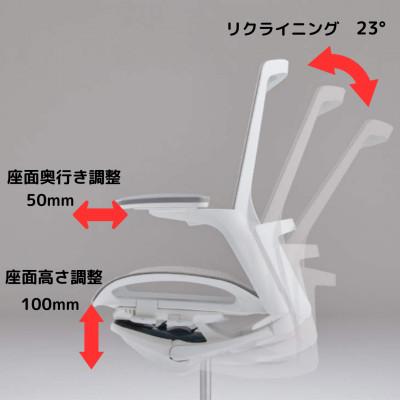 ふるさと納税 横須賀市 オカムラ　オフィスチェア　フィノラ【オレンジレッド】国産 |  | 03