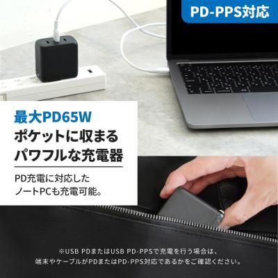 ふるさと納税 海老名市 (オウルテック)最大PD65W出力 GaN採用 USB Type-C×3 AC充電器 |  | 02