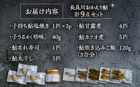 鮎 おかえり鮎　珍味加工品7点セット [ANDL011] 鮎