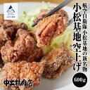 【ふるさと納税】 小松基地空上げ ( からあげ ) ご自宅セット ( 600g ) 唐揚げ 揚げ物 おかず ごはんのお供 グルメ お取り寄せ 人気 ランキング おすすめ お中元 お歳暮 ギフト 小松市 こまつ 石川県 ふるさと 故郷 納税 009011【中出精肉店】